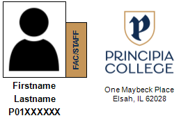Faculty & Staff Replacement ID Card